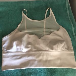 Lululemon Adore your core white crop size 8